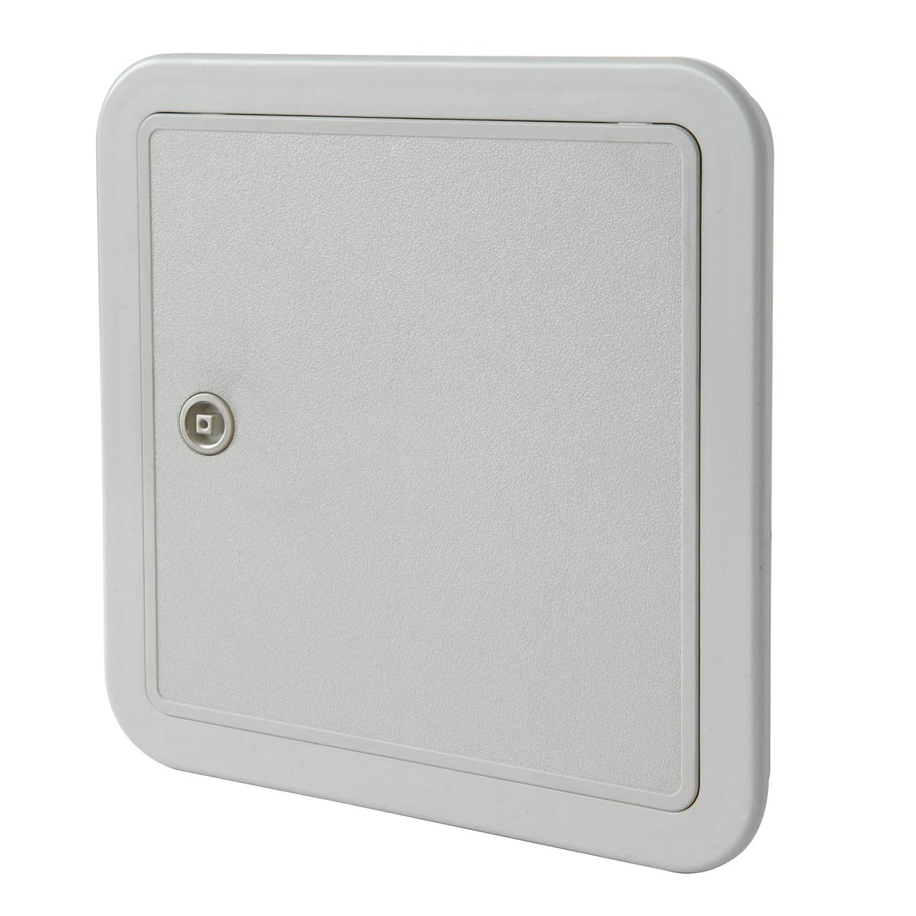 The ventilation SI2020G door made of ABS, grey, 215 x 215 mm