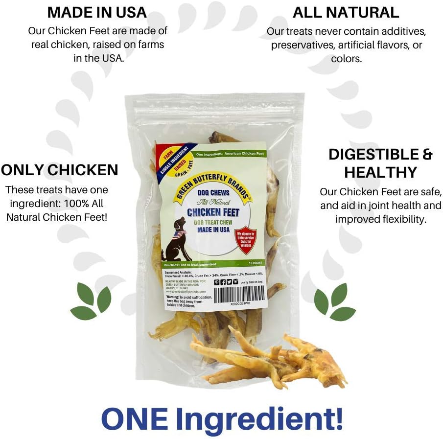 chicken feet safe for dogs