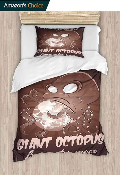 Amazon Com Octopus Custom Made Quilt Cover And Pillowcase Set
