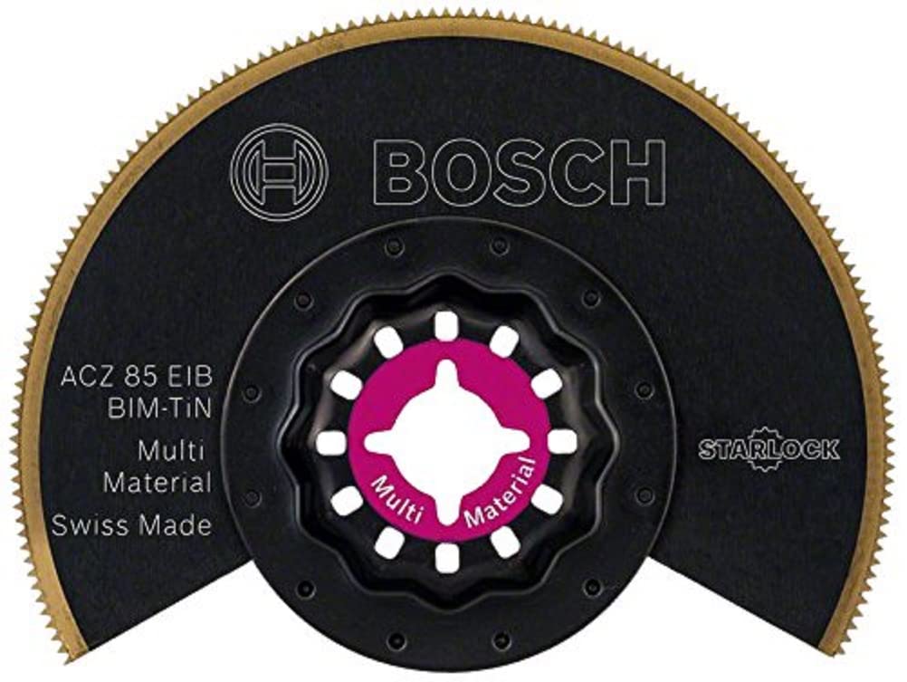 Bosch Professional 1x Segment Blade ACZ 85 EB (for Multi Material, Ø 85 mm, Accessory Multitool)