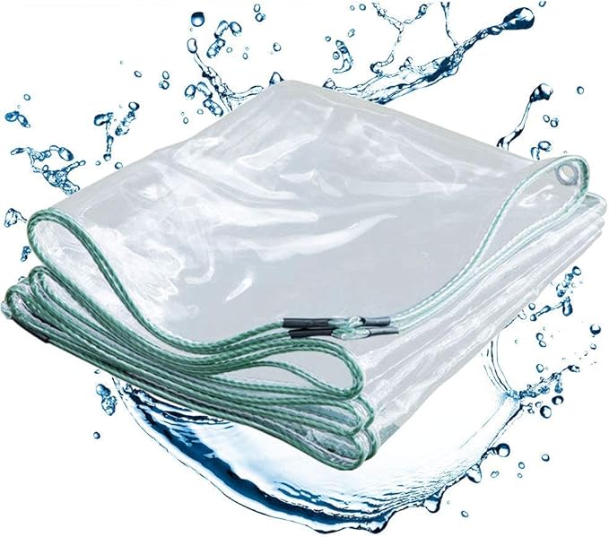 Tarp Cover Clear Waterproof, Tarps Heavy Duty Waterproof Clear