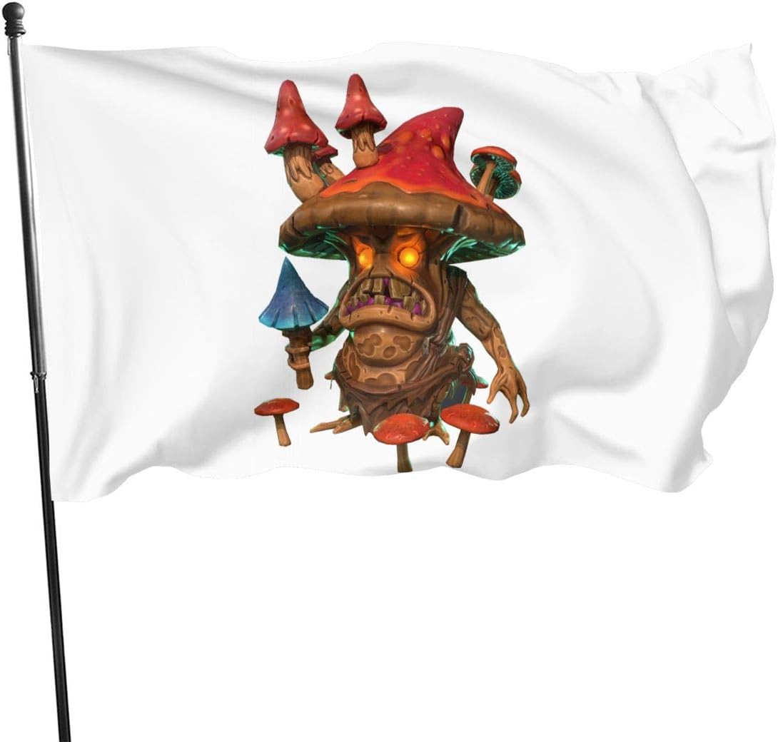 YLQ Mushroom Outdoor Flag Home Garden Flag Banner Breeze