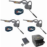 EARTEC EP3LZ E-PAK PRO Wireless Communication 3 Person Headset System