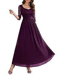 Wedtrend Mother of The Bride Dress Half-Sleeve