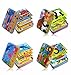 Party Favors Puzzles for Kids Wooden Puzzles for Boys & Girls, 4 Sets (with Individual Storage Tin)