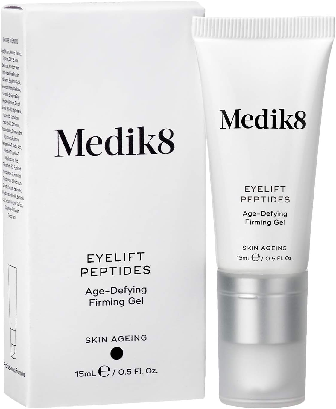 Medik8 Eyelift Peptides - Age-Defying Firming Gel - Reduce Under Eye Darkness and Puffiness - 15ml, White, 15 ml (Pack of 1) - Image 3