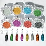 Born Pretty 1g/Box Holographic Laser Powder Nail Glitter Manicure Chrome Pigments #1