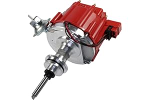 JDMSPEED New HEI Distributor Replacement For Chrysler Dodge Plymouth V8 Engines 318 340 360 65K