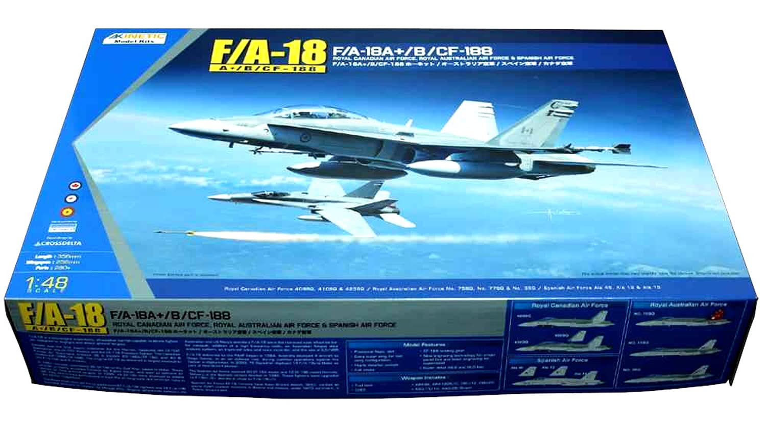 Kinetic K48030 – Model Kit F/A 18 A + CF 188 "