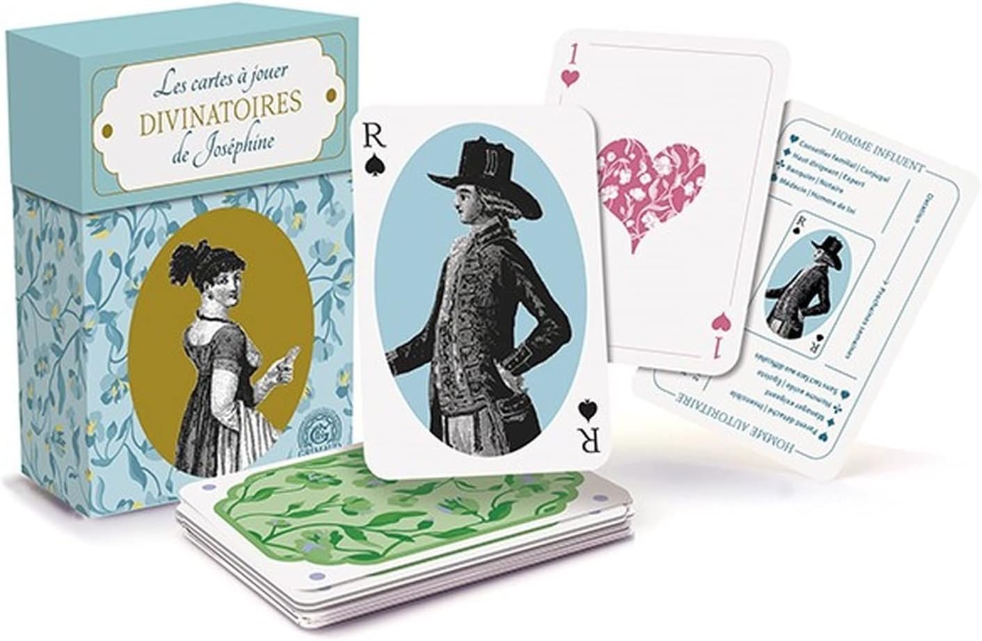 Grimaud - Josephine's Divinatory Playing Cards - Cartomancy - 79 cards - Made in France