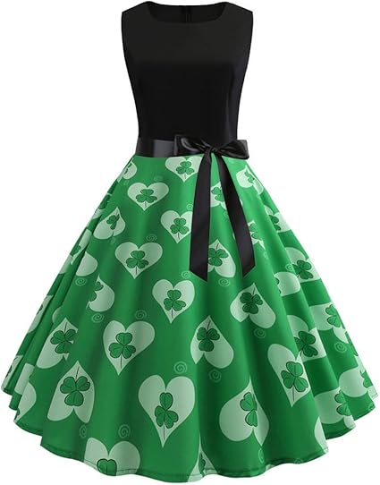 irish swing dress