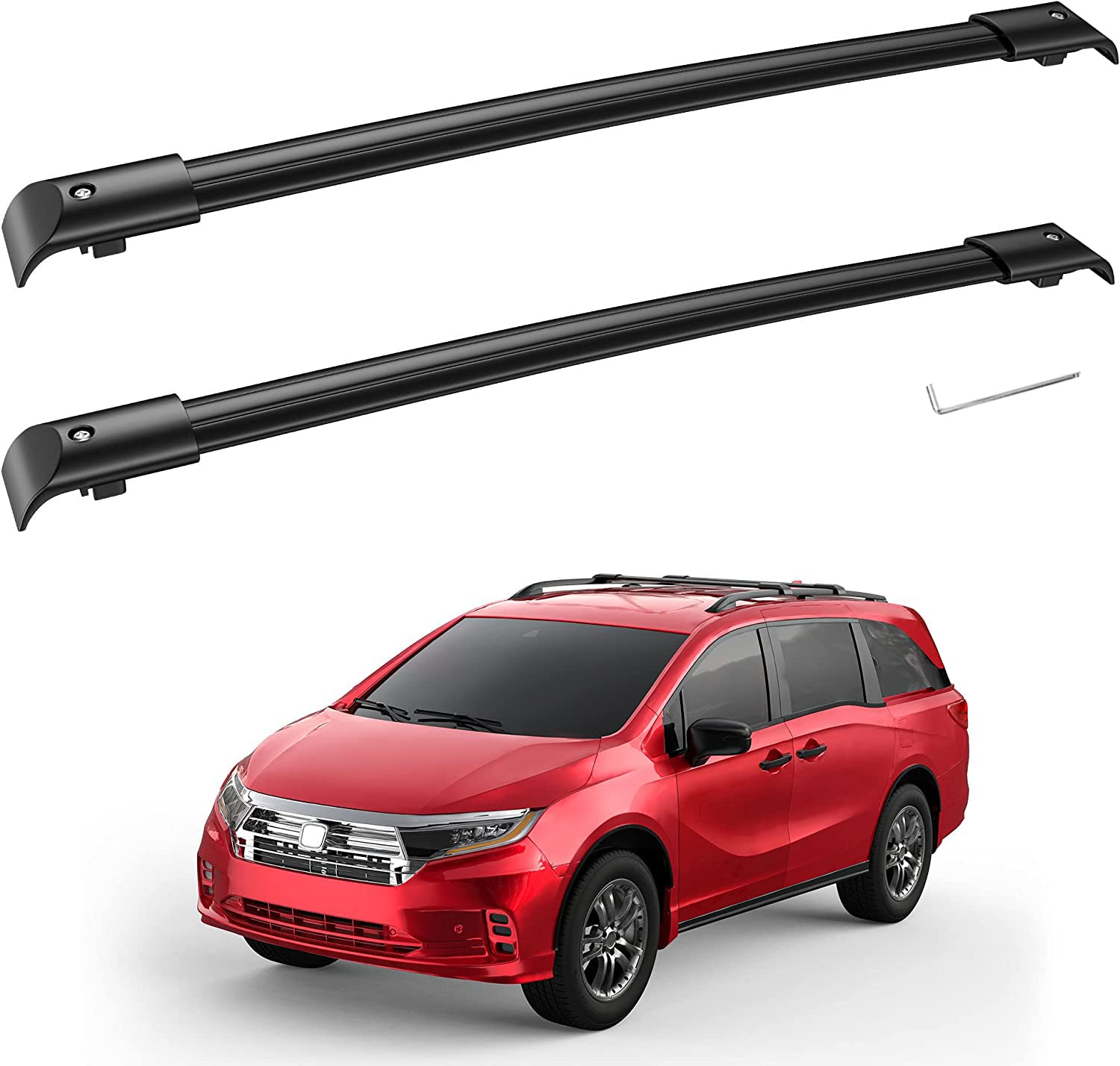 MOSTPLUS Roof Rack Cross Bar Rail Compatible for Honda Odyssey