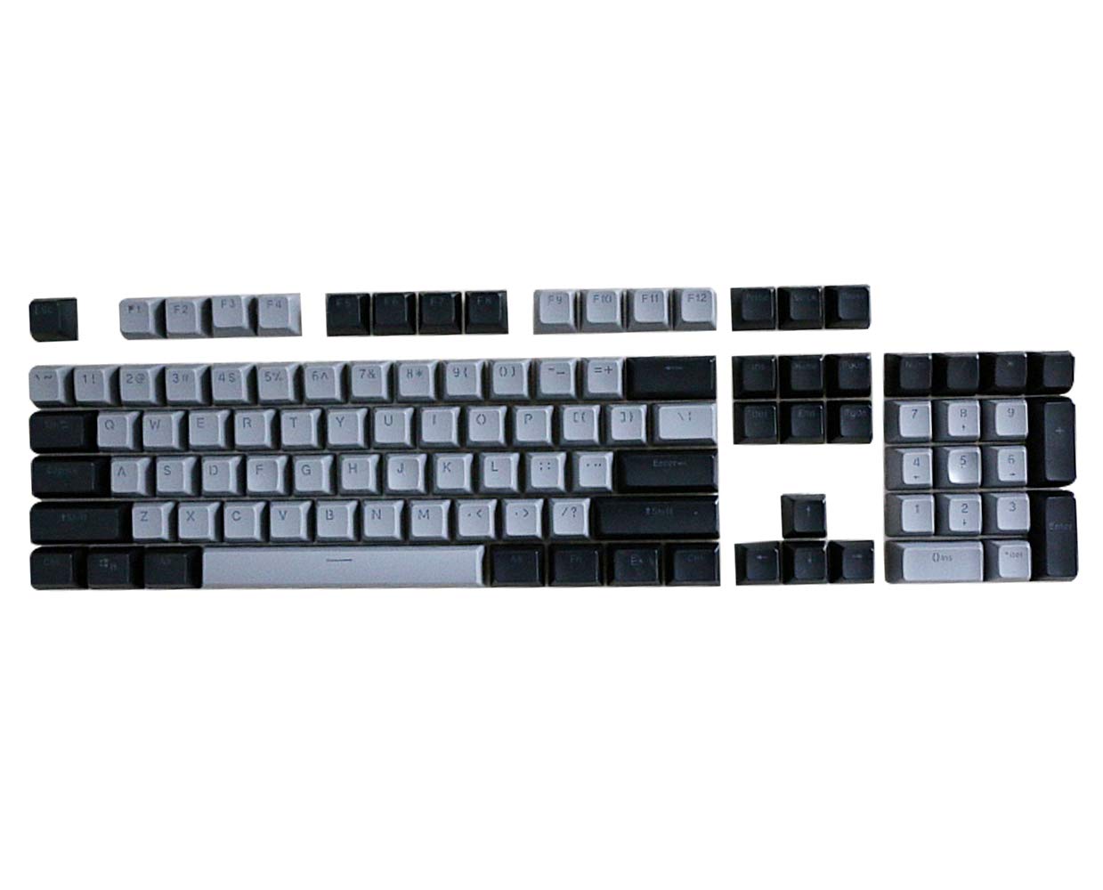 SA Keycaps, Pbt Doubleshot Keycaps, Transparent Letters, Suitable for MX Switch 60% 80% 100% Keyboar