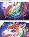 Amersin DIY 5D Special Shaped Diamond Painting by Number Kits, Full Drill Rhinestone Embroidery Cross Stitch Pictures for Christmas Home Decor (Unicorn 2)