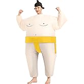 Threadsorcery Inflatable Costume Adult,Blow Up Wrestler Costumes,Inflatable Sumo Costume,Halloween Costumes for Men Women