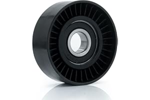 Belt Idler Pulley, 89144 Belt Tensioner Pulley for Select Ford, Chrysler, BMW, Volkswagen as Escape, Beetle, Dart, etc Models. 38018 Automotive Replacement Idler Pulley Kit by KeeRoarin