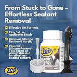 Zep Silicone Sealant Remover & Silicone Remover Tool 100ml Set view 2