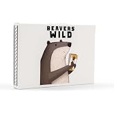 Beavers Wild Animal Card Game, Family Friendly, Ages 10+, 3-5 Players Standard or up to 8 Players with 2 Games, Easy to Learn Fun to Play, Tabletop Game