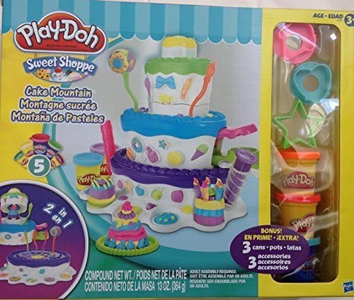 Play-Doh Sweet Shoppe Cake Mountain Playset Exclusive Bonus by Play-Doh