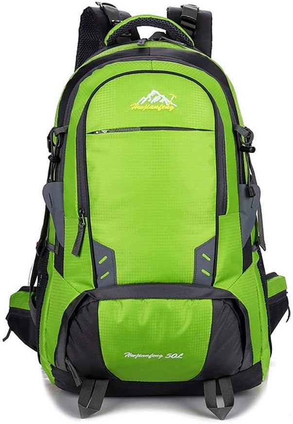YWHYBackpack Travel Bag Large Capacity Backpack Outdoor Sports Bag Travel Backpack 50L Mountaineering Bag,D