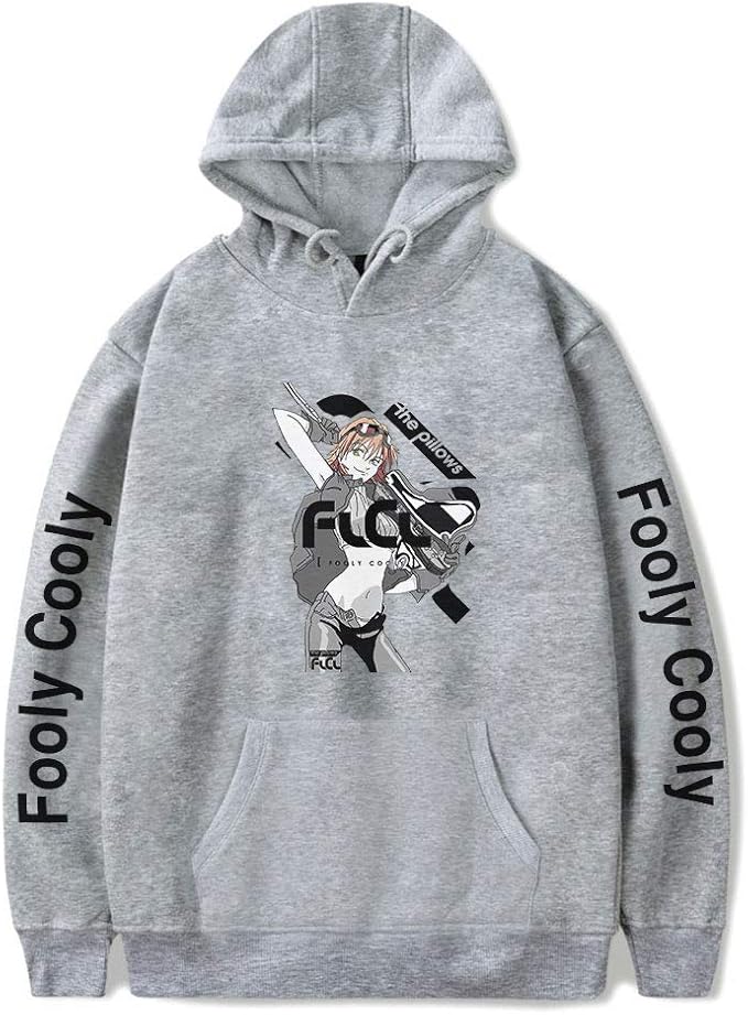 De.Pommeyeux Fooly Cooly Hoodie Hot Sweatshirts Men/Women Casual Hoodie Anime Pullover Hoodied 