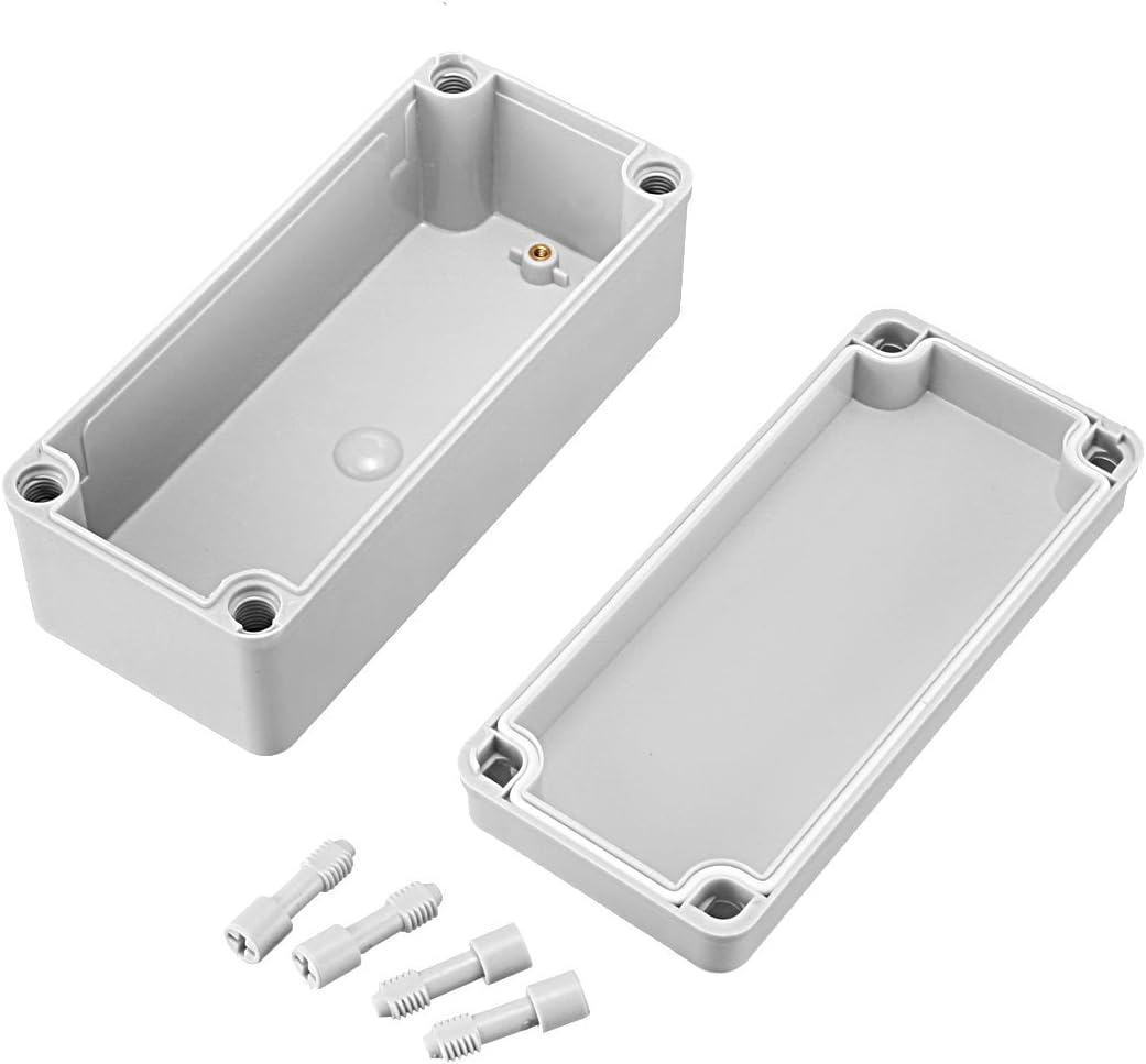 sourcingmap 180x80x72mm Electronic ABS Plastic DIY Junction Box Enclosure Case Beige - Image 3