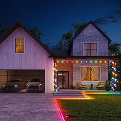 Afirst Colored Outdoor String Lights 25FT - 27 LED