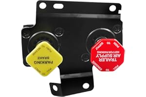 24340522 5-Ports Dash Control Brake Valve Replacement for 24340522 Fit for Volvo VNL Trailer