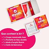 Asan Menstrual Cup Heavy Flow - Easy Insertion, 12 Hour Leakproof view 6