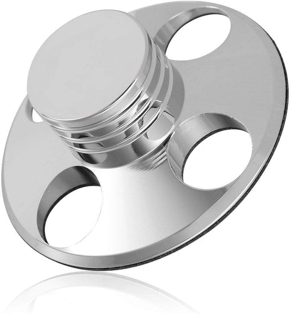 DollaTek LP Turntables Metal Copper 320g Disc Stabilizer Record Weight/HiFi - Silver