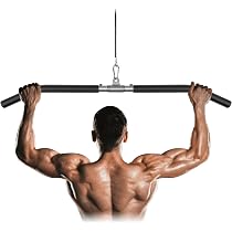 LAT Pulldown Bar with Full Wrapped, 33in Detachable LAT Pulldown ...