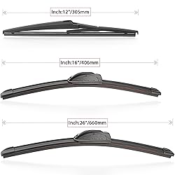 RAINTOK Windshield Wiper Blades Replacement for