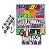Fishing-Lure-629Pcs-1-Set-Minnow-Popper-Wobbler-Spoon-Metal-Lures-Soft-Bait-Fishing-Lure-Kit-Hard-Soft-Bait-And-Other-Saltwater-Freshwater-Lures-for-Fishing-With-Tackle-Box