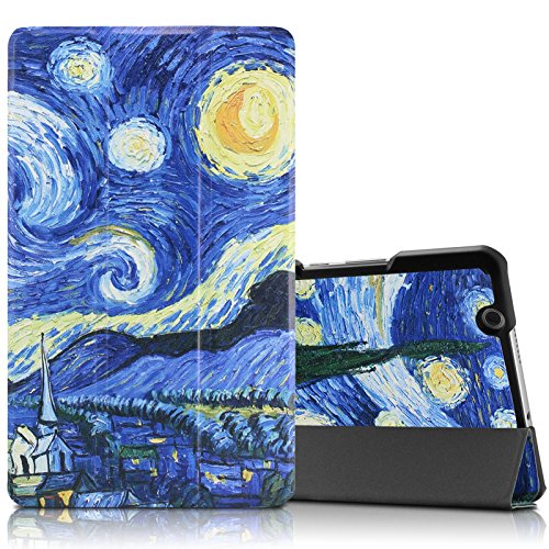 Infiland huawei mediapad m3 8.4 case, tri-fold ultra sl…
