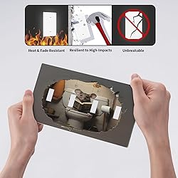 Xuejiaku Light Switch Cover Mouse Sitting On Toilet