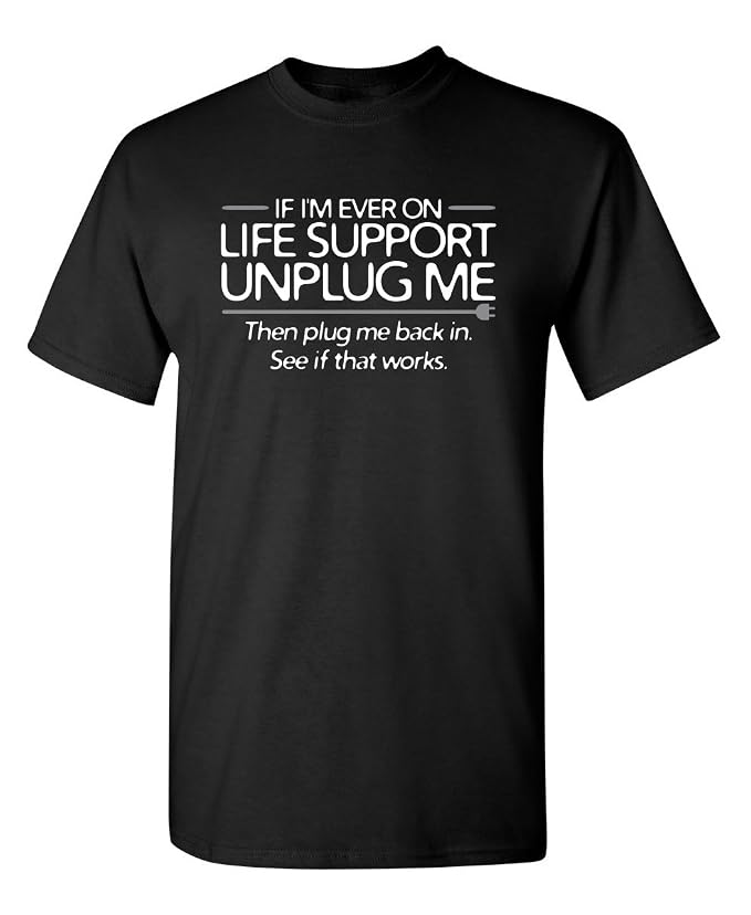 Unplug my life support T shirt-16 Nerdy gifts to surprise him - TodayWeDate.com Unplug my life support T shirt-16 Nerdy gifts to surprise him - TodayWeDate.com