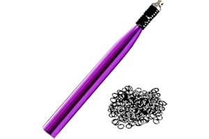 LAIBOREC Wacky Rigging Tool, Fishing Bait Rigs, Wacky Rig Ring Tool with 70PCS Worm O-Rings, Wacky Worm Kit for Senko Neko Finesse Stick Soft Baits