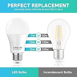 Gonhom 3 Way LED Light Bulbs 50 100 150W