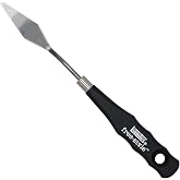 Liquitex Professional Freestyle Small Painting Knife, No. 1 | Rustproof Stainless Steel Knife Blade, Non-Slip Ergonomic Handle for Grip, Riveted Handle for Durability