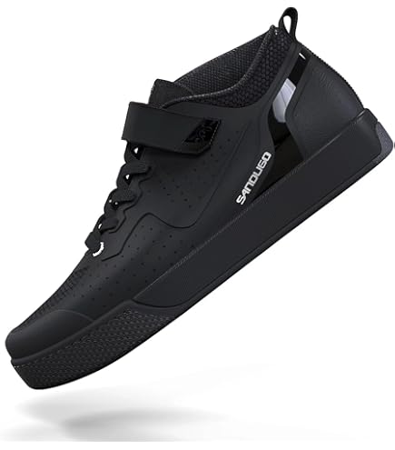 Leatt 1.0 Shoes Flat, Men's Cycling Shoe, Black, Womens 8