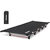 Naturehike Ultralight Folding Camping Cot Bed, Portable Compact Cot for Adults Camping, Hiking, Lightweight Backpackings, Hea