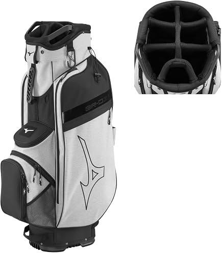 Amazon.com : Mizuno BR-D4C Cart Golf Bag | 9 1/2 Inches