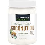 Viva Naturals Organic Extra Virgin Coconut Oil (54 Oz) - Non-Gmo Cold Pressed