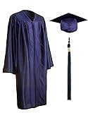Child Shiny Graduation Gown, Cap and Tassel Set