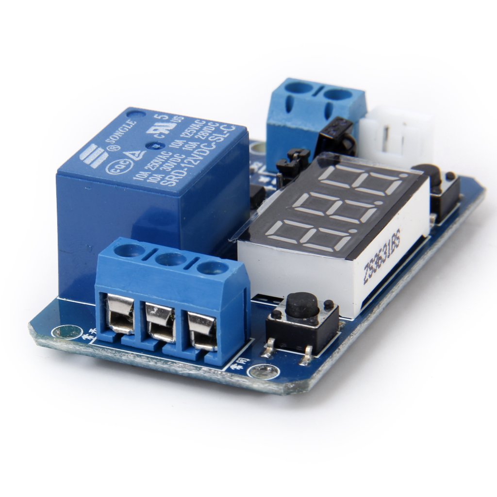 Multifunctional Programmable Timer Relay Control Module w/Remote