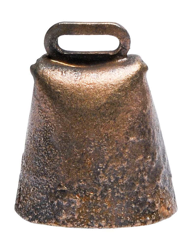 Januel - Sonnaillon Bell Handmade Brass-Plated Steel France No. 0 - Height 35 mm