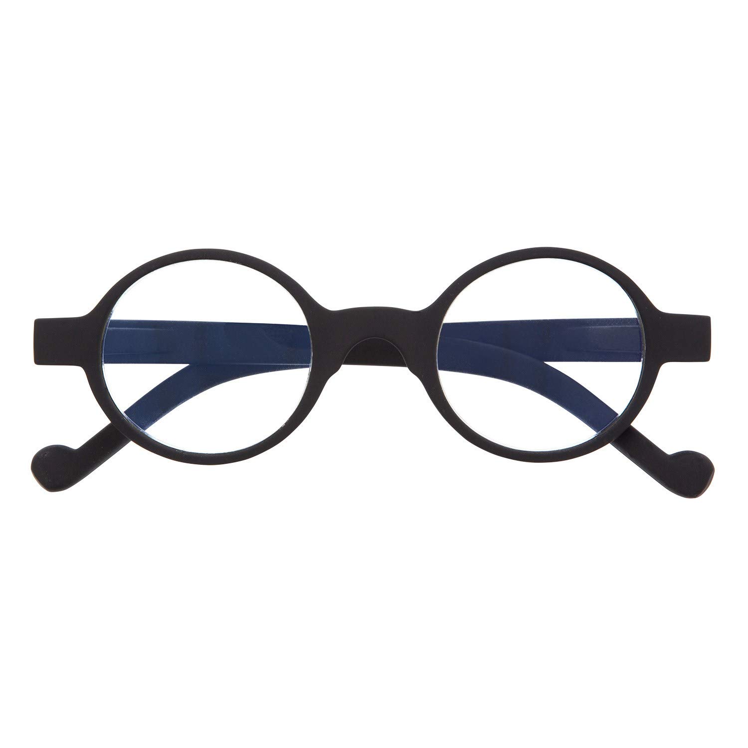 DIDINSKY CherryReading Glasses with Ultra Crystal Clear Vision. Readers or Spectacles for Men and Women. Rubber Touch Frames and Anti Glare Lenses. Graphite +1.5 - HAKONE BOOK