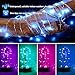 Abtong Fairy String Lights USB Powered 5M 16.4ft Color Changing LED Fairy Lights with APP Sync Music Starry Lights Bluetooth Plug in RGB LED String Light Waterproof Wire String Light for Bedroom Patio