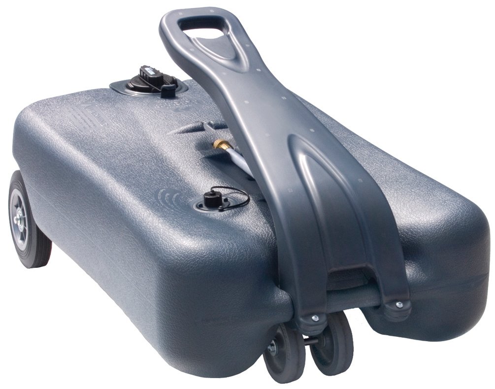 Thetford (40510 Smart Portable Waste Tote Tank with 4 Wheels - 18 Gallon Capacity