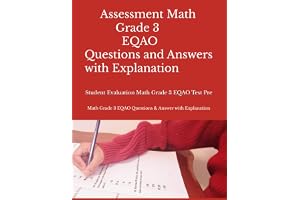 Student Evaluation Math Grade 3 EQAO Test Pre: Assessment Grade 3 EQAO Questions and Answers with Explanation
